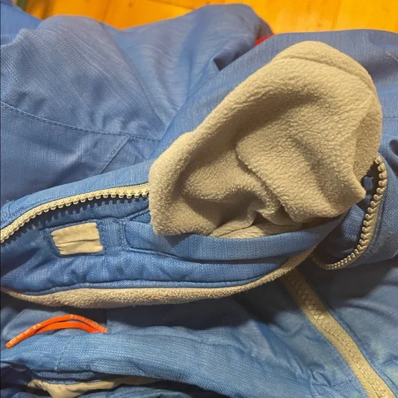 L.L. Bean Kids Patroller Ski Jacket Winter Coat Kids Blue 6X/7 Youth